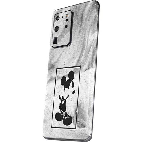 Disney Mickey Mouse Shape on Marble Galaxy S20 Ultra 5G Skin