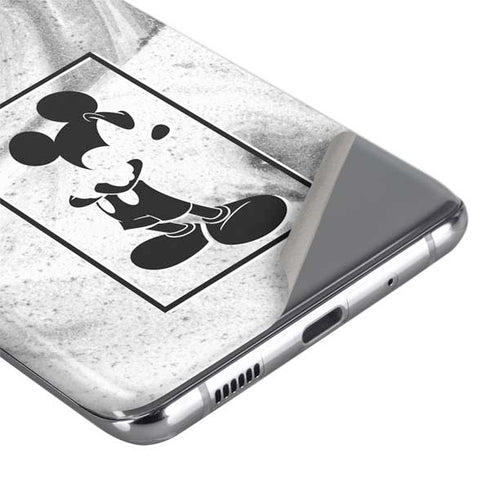 Disney Mickey Mouse Shape on Marble Galaxy S20 Ultra 5G Skin