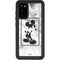 Disney Mickey Mouse Shape on Marble Galaxy S20 Waterproof Case