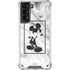 Disney Mickey Mouse Shape on Marble Galaxy S21 5G Clear Case