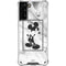 Disney Mickey Mouse Shape on Marble Galaxy S21 Plus 5G Clear Case