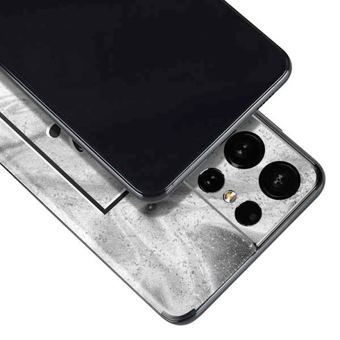 Disney Mickey Mouse Shape on Marble Galaxy S21 Ultra 5G Skin