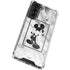 Disney Mickey Mouse Shape on Marble Galaxy S22 Plus Clear Case