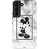 Disney Mickey Mouse Shape on Marble Galaxy S22 Pro Case