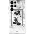 Disney Mickey Mouse Shape on Marble Galaxy S22 Ultra Skin