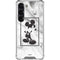 Disney Mickey Mouse Shape on Marble Galaxy S23 Clear Case