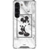 Disney Mickey Mouse Shape on Marble Galaxy S23 Clear Case