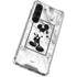 Disney Mickey Mouse Shape on Marble Galaxy S23 Clear Case