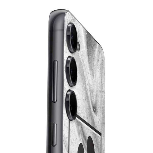 Disney Mickey Mouse Shape on Marble Galaxy S23 Plus Skin
