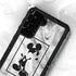 Disney Mickey Mouse Shape on Marble Galaxy S23 Plus Waterproof Case