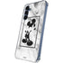 Disney Mickey Mouse Shape on Marble Galaxy S24 Clear Case
