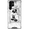 Disney Mickey Mouse Shape on Marble Galaxy S24 Ultra Clear Case