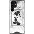 Disney Mickey Mouse Shape on Marble Galaxy S24 Ultra Clear Case