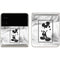 Disney Mickey Mouse Shape on Marble Galaxy Z Flip3 5G Skin
