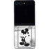 Disney Mickey Mouse Shape on Marble Galaxy Z Flip5 5G Skin