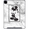 Disney Mickey Mouse Shape on Marble iPad Pro 12.9in (2020) Clear Case