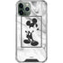 Disney Mickey Mouse Shape on Marble iPhone 11 Pro Max Clear Case
