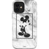 Disney Mickey Mouse Shape on Marble iPhone 12 Impact Case