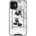 Disney Mickey Mouse Shape on Marble iPhone 12 Mini Clear Case