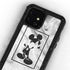 Disney Mickey Mouse Shape on Marble iPhone 12 Mini Waterproof Case