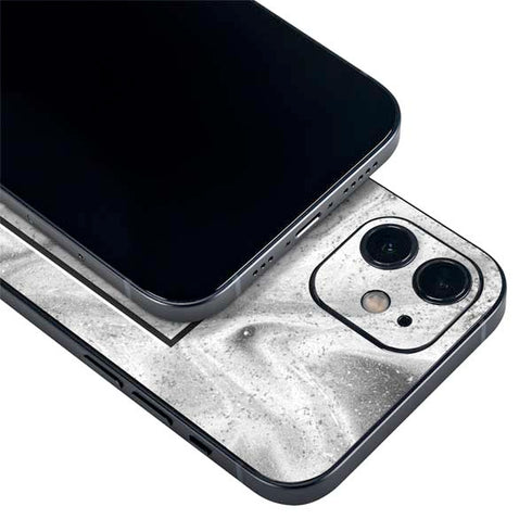 Disney Mickey Mouse Shape on Marble iPhone 12 Skin