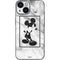 Disney Mickey Mouse Shape on Marble iPhone 13 Mini Skin