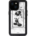 Disney Mickey Mouse Shape on Marble iPhone 13 Mini Waterproof Case