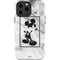 Disney Mickey Mouse Shape on Marble iPhone 13 Pro Max Impact Case