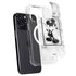 Disney Mickey Mouse Shape on Marble iPhone 15 Pro MagSafe Case