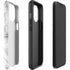 Disney Mickey Mouse Shape on Marble iPhone 15 Pro Max Impact Case