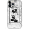 Disney Mickey Mouse Shape on Marble iPhone 14 Pro Max Skin