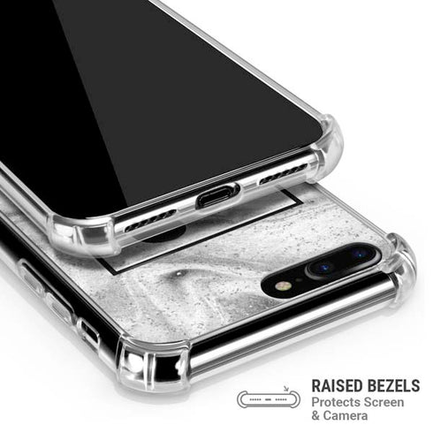 Disney Mickey Mouse Shape on Marble iPhone 7/8 Plus Clear Case