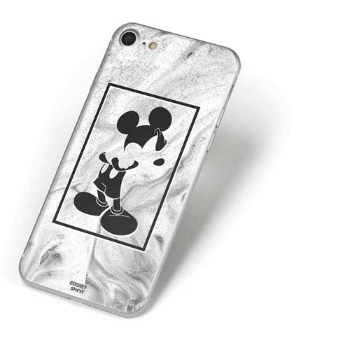 Disney Mickey Mouse Shape on Marble iPhone 7 Skin
