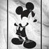 Disney Mickey Mouse Shape on Marble iPhone X Pro Case