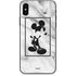Disney Mickey Mouse Shape on Marble iPhone X Skin