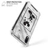 Disney Mickey Mouse Shape on Marble iPhone XR Clear Case