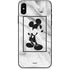 Disney Mickey Mouse Shape on Marble iPhone XS Skin