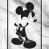 Disney Mickey Mouse Shape on Marble iPhone XS Skin