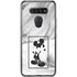 Disney Mickey Mouse Shape on Marble LG K51/Q51 Clear Case