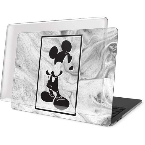 Disney Mickey Mouse Shape on Marble MacBook Pro 16in (2019-20) Case plus Skin
