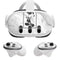 Disney Mickey Mouse Shape on Marble Meta Quest 3 Skin