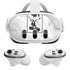 Disney Mickey Mouse Shape on Marble Meta Quest 3 Skin