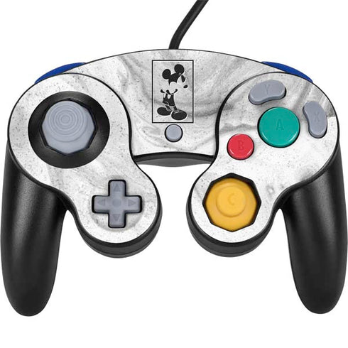 Disney Mickey Mouse Shape on Marble Nintendo GameCube Controller Skin