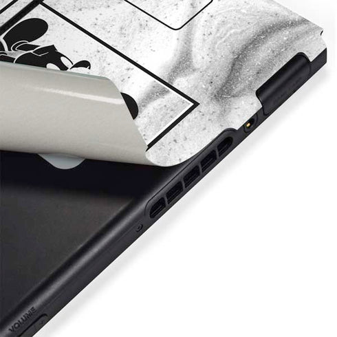 Disney Mickey Mouse Shape on Marble Nintendo Switch Bundle Skin