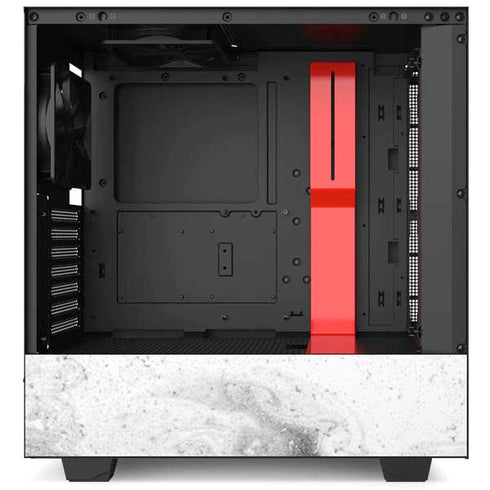 Disney Mickey Mouse Shape on Marble NZXT H510 Compact ATX Mid-Tower Case Skin