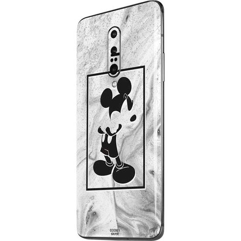 Disney Mickey Mouse Shape on Marble OnePlus 7 Pro Skin
