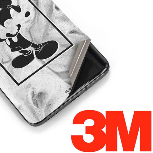 Disney Mickey Mouse Shape on Marble OnePlus 7 Pro Skin