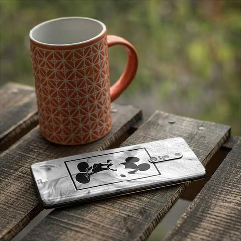 Disney Mickey Mouse Shape on Marble OnePlus 7 Pro Skin