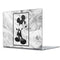 Disney Mickey Mouse Shape on Marble Pixelbook Skin