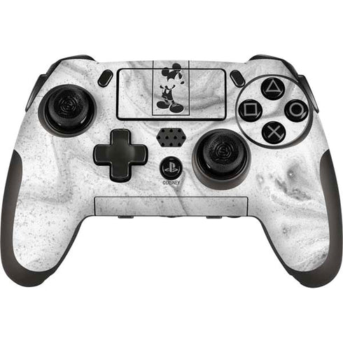 Disney Mickey Mouse Shape on Marble PlayStation Scuf Vantage 2 Controller Skin